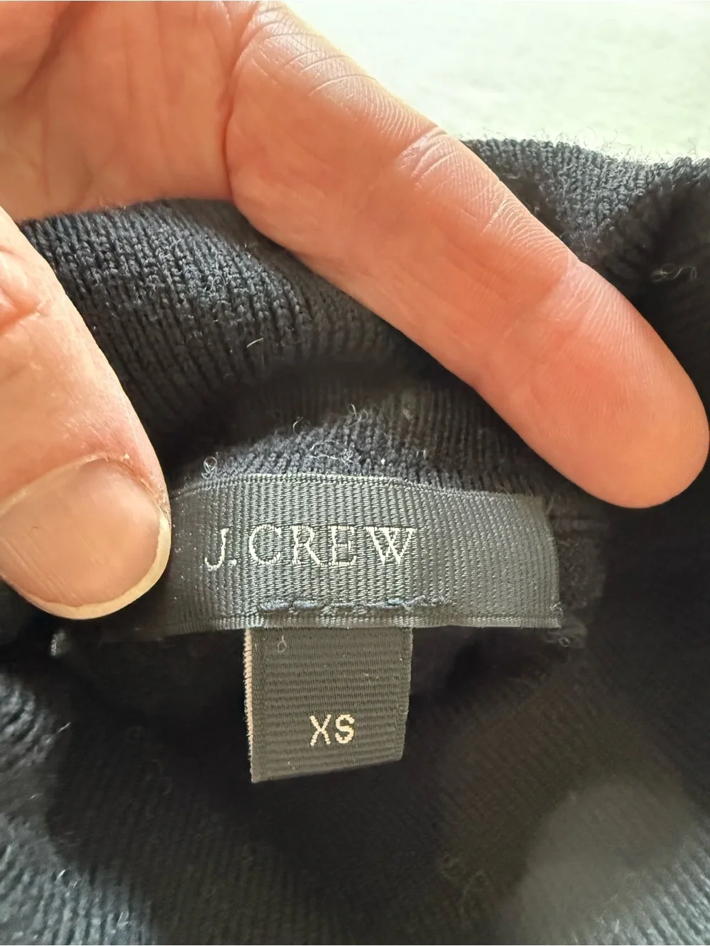 J. Crew Women’s Black Turtleneck Sweater - Size XS